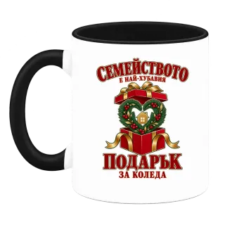 Семейството е най-хубавият подарък върху Чаша