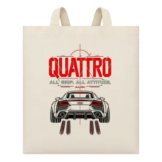 Audi Quattro All Grip върху Чанта