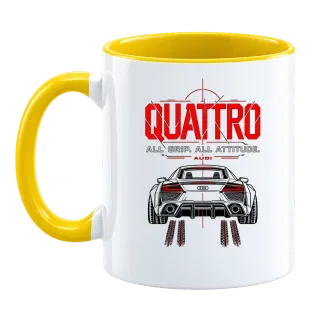 Audi Quattro All Grip върху Чаша