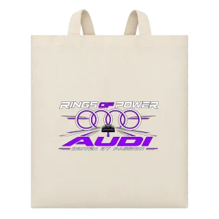 Audi Rings of Power върху Чанта