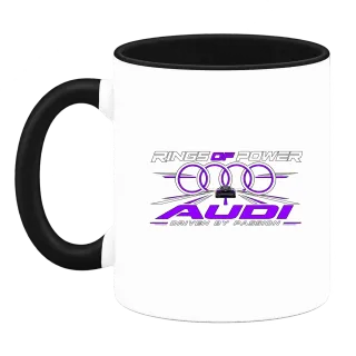 Audi Rings of Power върху Чаша