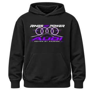 Audi Rings of Power върху Худи