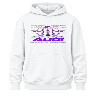 Audi Rings of Power върху Худи