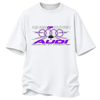 Audi Rings of Power върху Овърсайз