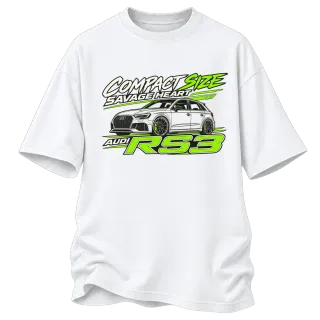 Audi RS3 Compact Size върху Овърсайз