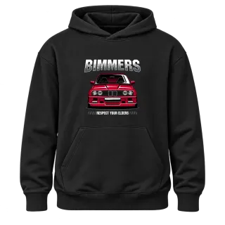 BMW Bimmers Respect Your Elders върху Худи