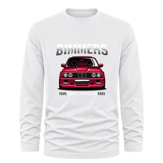 BMW Bimmers Respect Your Elders върху Тениска с дълъг ръкав