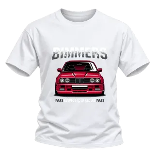 BMW Bimmers Respect Your Elders върху Тениска