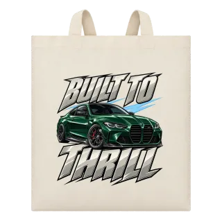 BMW Built to Thrill върху Чанта