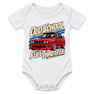 BMW E30 Old School Full Throttle върху Боди