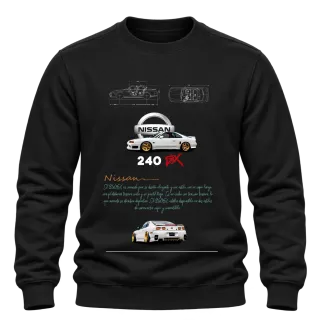 Nissan 240SX с ниска стойка върху Блуза