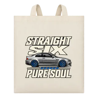 BMW E46 Straight Six Pure soul върху Чанта