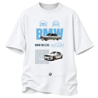 BMW M3 E30 класика върху Овърсайз
