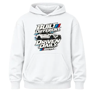 Built Different Driven Daily BMW върху Худи