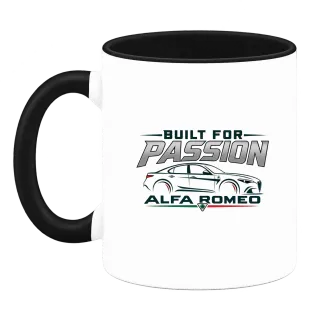 Built for Passion Alfa Romeo върху Чаша