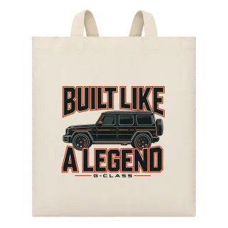 Built Like a Legend върху Чанта