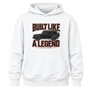 Built Like a Legend върху Худи
