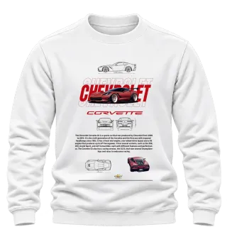 Chevrolet Corvette класика върху Блуза