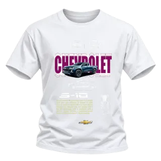 Chevrolet S10 пикап върху Тениска