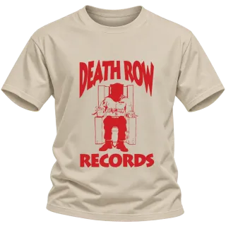 Death Row Records върху Тениска