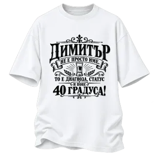 Димитър 40 градуса върху Овърсайз