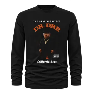 Dr. Dre California Love върху Тениска с дълъг ръкав
