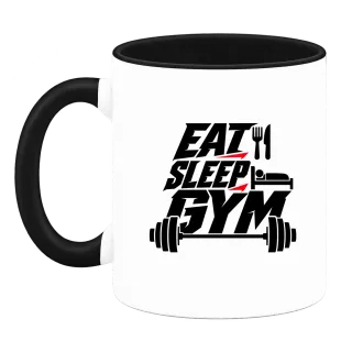 fat sleep gym върху Чаша