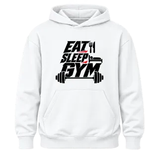 fat sleep gym върху Худи
