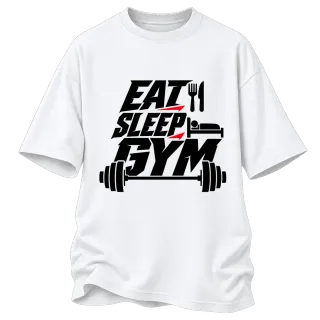 fat sleep gym върху Овърсайз