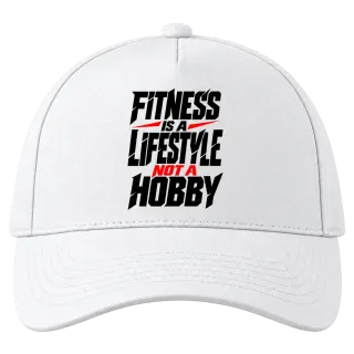 finess is a lifestyle not a hobby върху Шапка