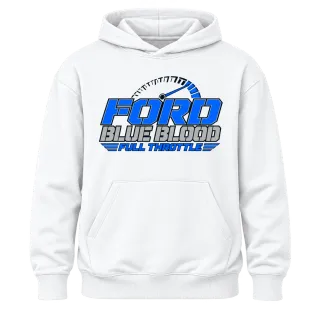 Ford Blue Blood Full Throttle върху Худи