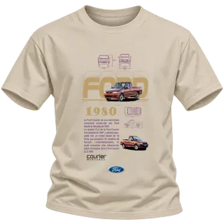 Ford Courier 1980 върху Тениска