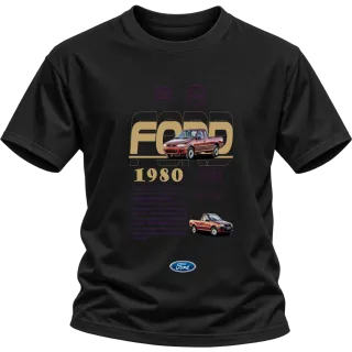 Ford Courier 1980 върху Тениска