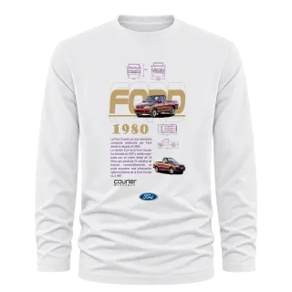 Ford Courier 1980 върху Тениска с дълъг ръкав