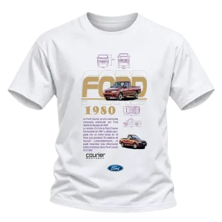 Ford Courier 1980 върху Тениска