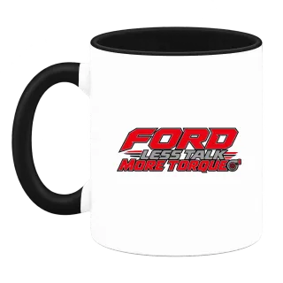 Ford Less Talk More Torque върху Чаша