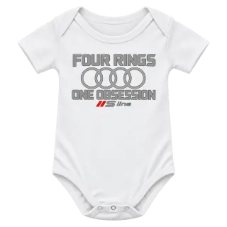 Four Rings One Obsession Audi върху Боди