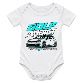 Golf Addict One Life One Passion върху Боди