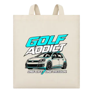 Golf Addict One Life One Passion върху Чанта