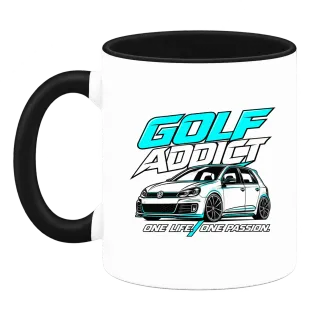 Golf Addict One Life One Passion върху Чаша
