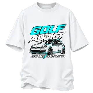 Golf Addict One Life One Passion върху Овърсайз