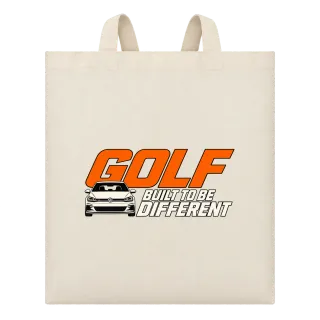 GOLF Built to Be Different върху Чанта