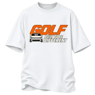 GOLF Built to Be Different върху Овърсайз