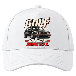 Golf GTI с характер върху Шапка
