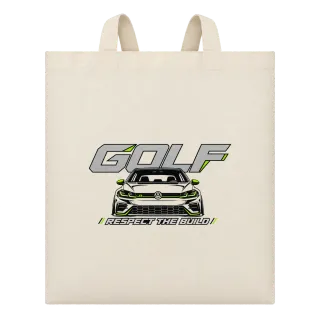 Golf Respect the Build върху Чанта
