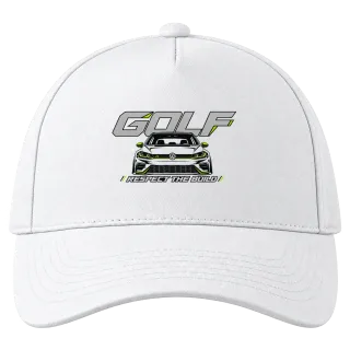 Golf Respect the Build върху Шапка