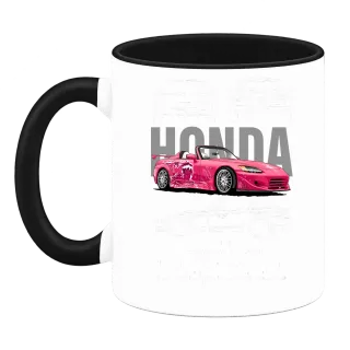 Honda S2000 в розово върху Чаша