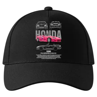 Honda S2000 в розово върху Шапка