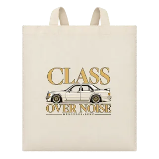 Класически Mercedes Class Over Noise върху Чанта