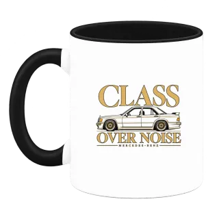 Класически Mercedes Class Over Noise върху Чаша